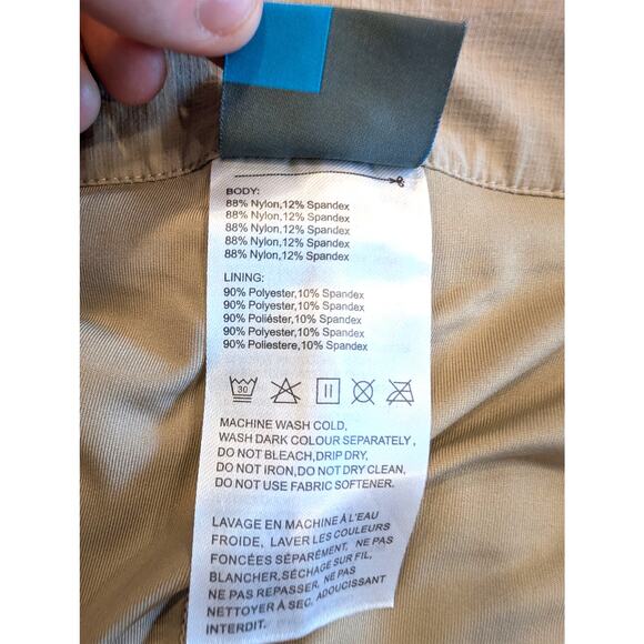 Willit Beige Outdoor Performance Skort Size XXL - Picture 4 of 7